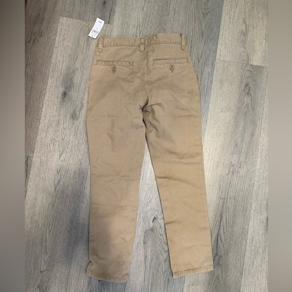 Gap Kids Khaki Tan Pants Size 8 NWT - Adjustable Waist - Picture 3 of 9